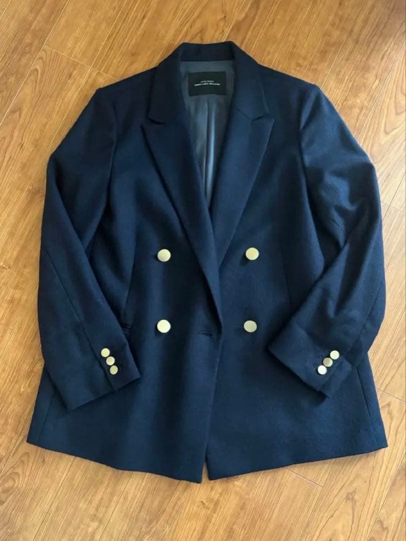 グリーンレーベルリラクシング メランジツイルダブルジャケット