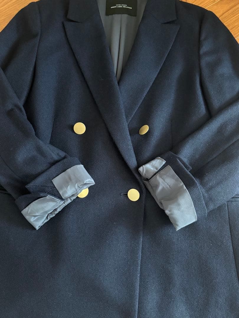 グリーンレーベルリラクシング メランジツイルダブルジャケット