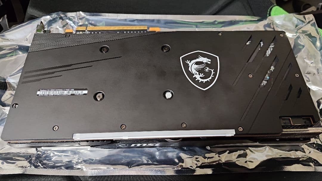 MSI　Radeon RX6800 GAMING X TRIO 16G