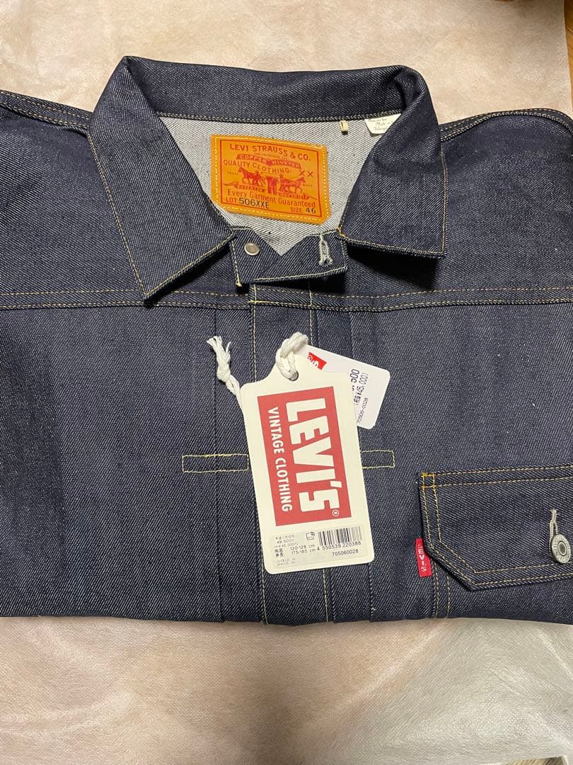新品 LVC Levi's 1936 TYPE I 506XXE 46 Ｔバック