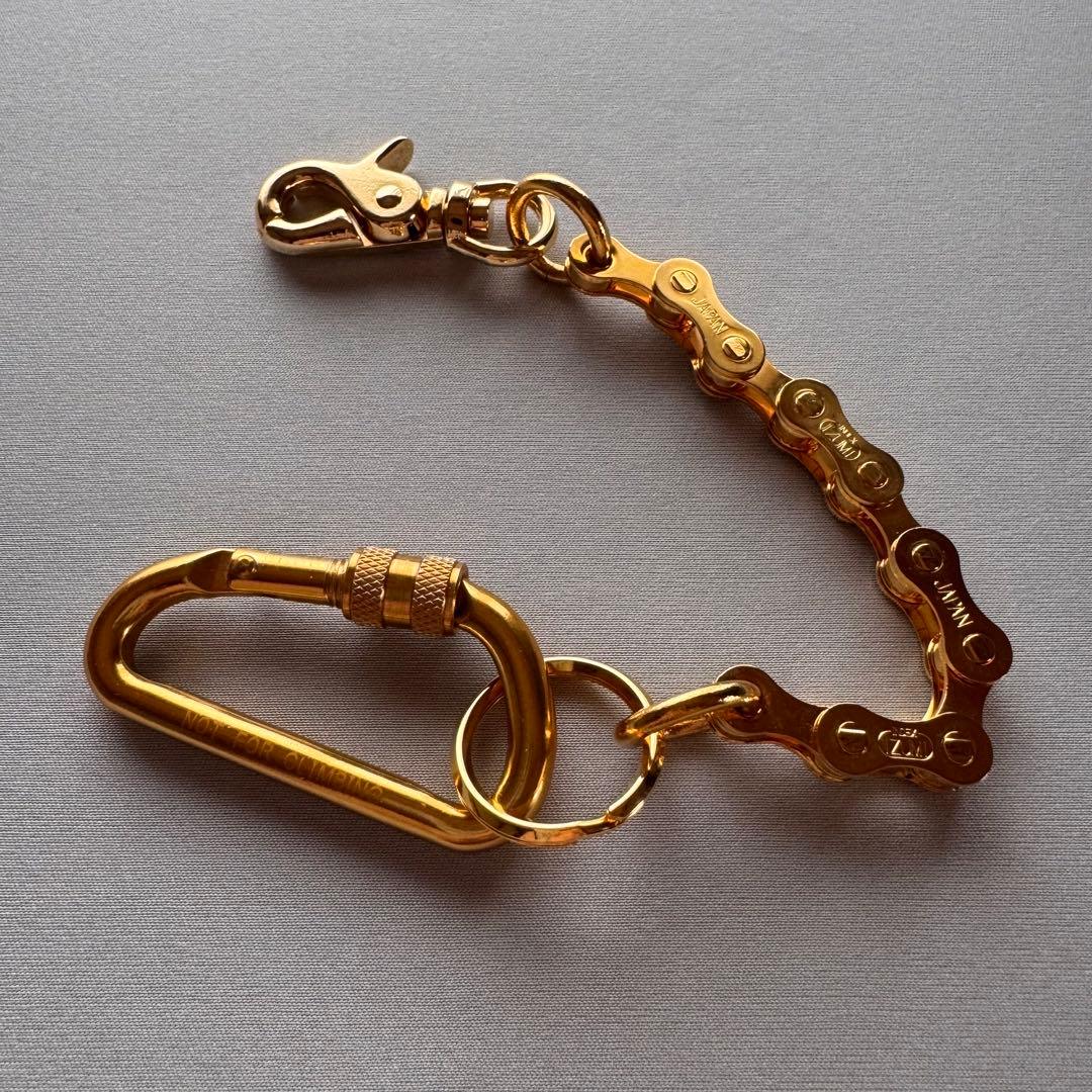 PORTER ポーター　バイシクルチェーン　ショート　 ゴールド