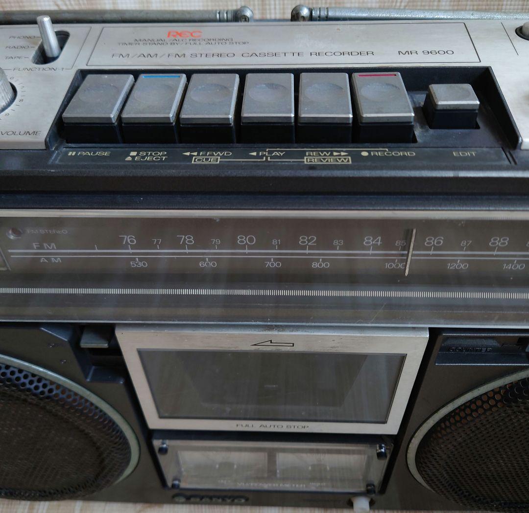 ■■【貴重・1979年製】SANYO　MR9600 ラジカセ
