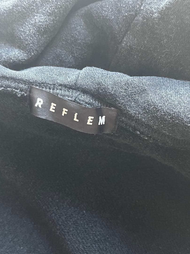 ジャケット・アウター REFLEM cropped zip hoodie