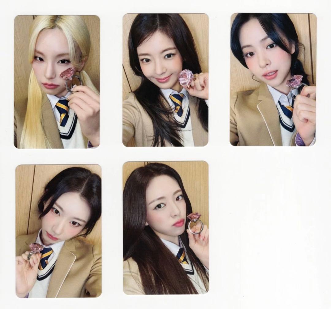 itzy TUNNELVISION makestar 両面トレカ 5枚セット