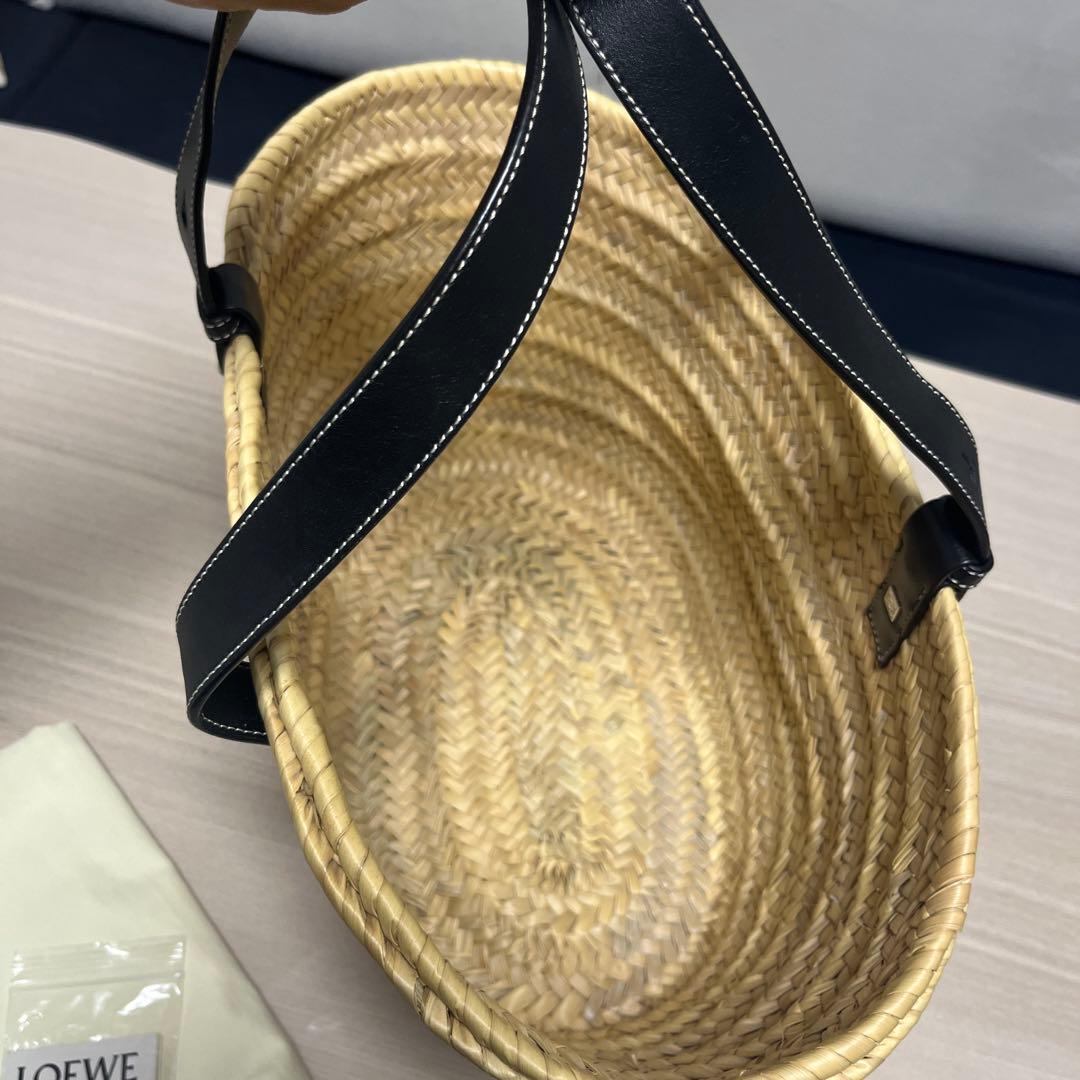 専用です！LOEWE ロエベ カゴバック　レア黒　ラージサイズ