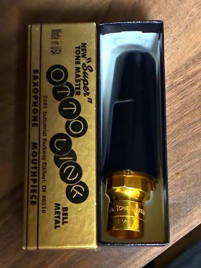 OttoLinkニューヨークメタルモデル6番テナー＆woodstoneリガチャー