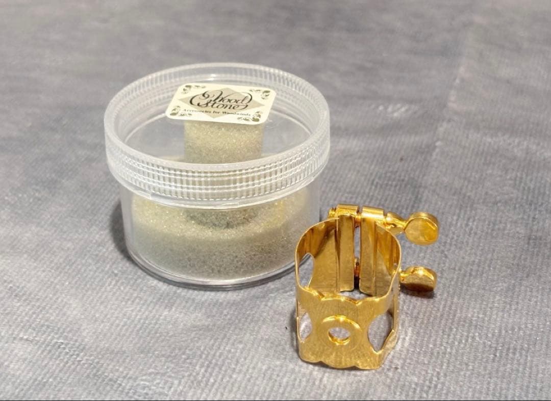 OttoLinkニューヨークメタルモデル6番テナー＆woodstoneリガチャー