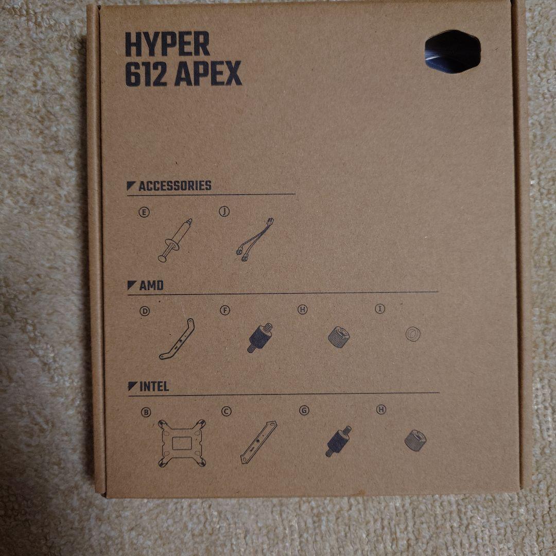PC用ファン・クーラー Cooler Master Hyper 612 APEX