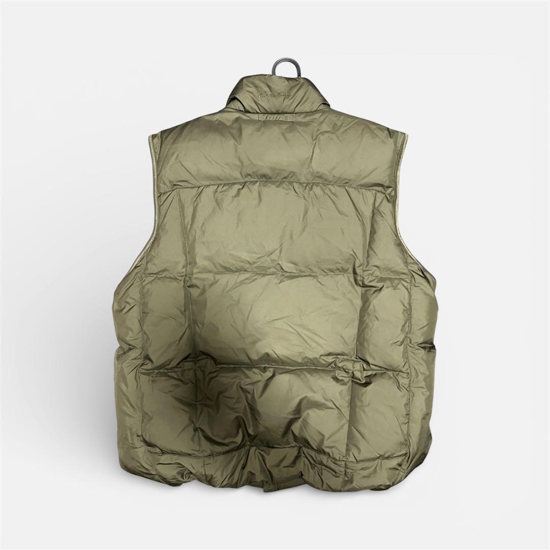 Eddie Bauer ダウンベスト Lサイズ オリーブ