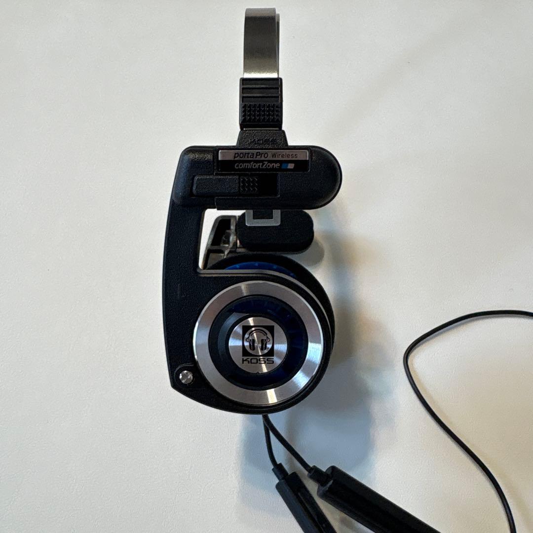 KOSS Porta Pro Wireless ヘッドフォン　イヤーパッド付き