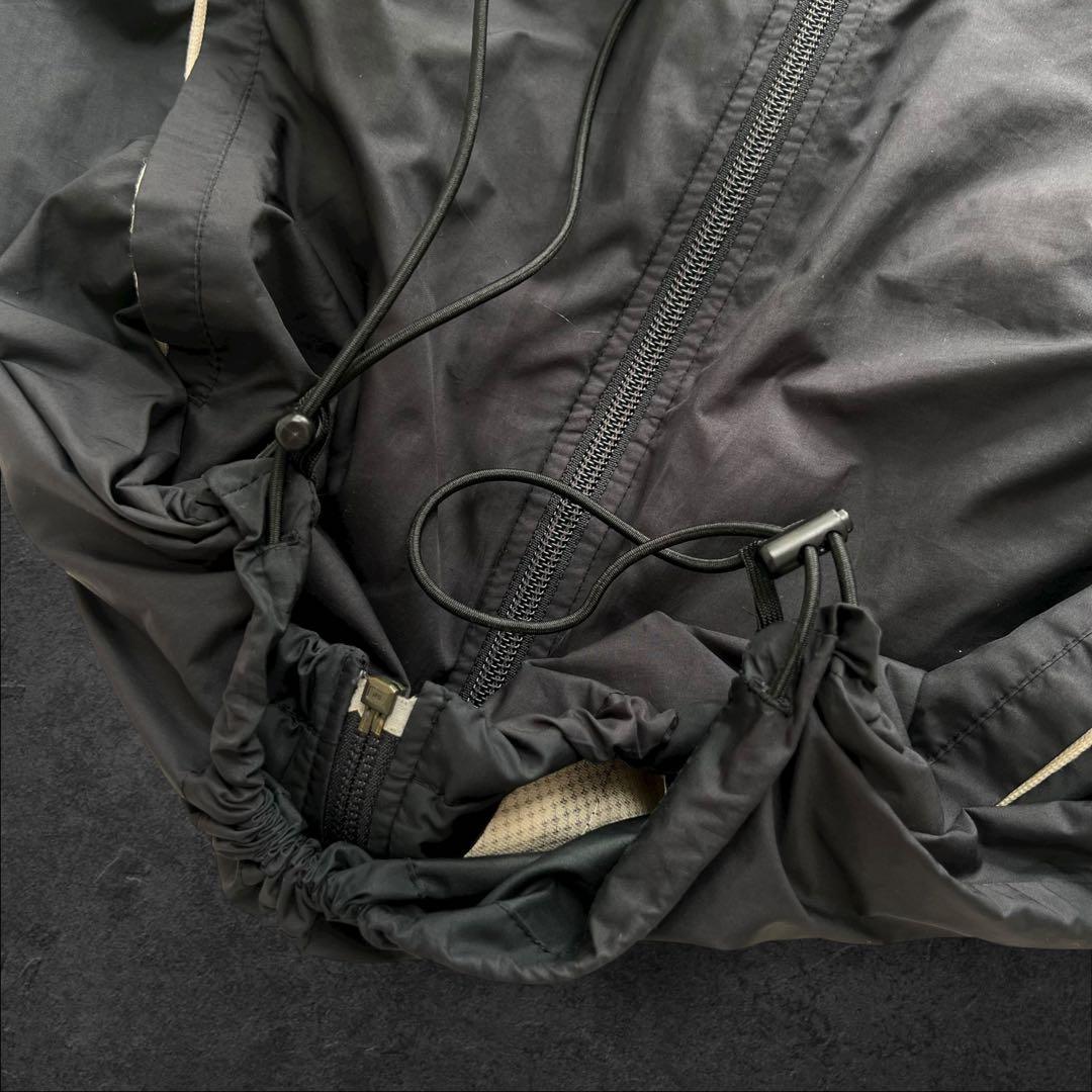 00s nike マンチェスターU 短丈　ドローコード　ナイロンジャケット M