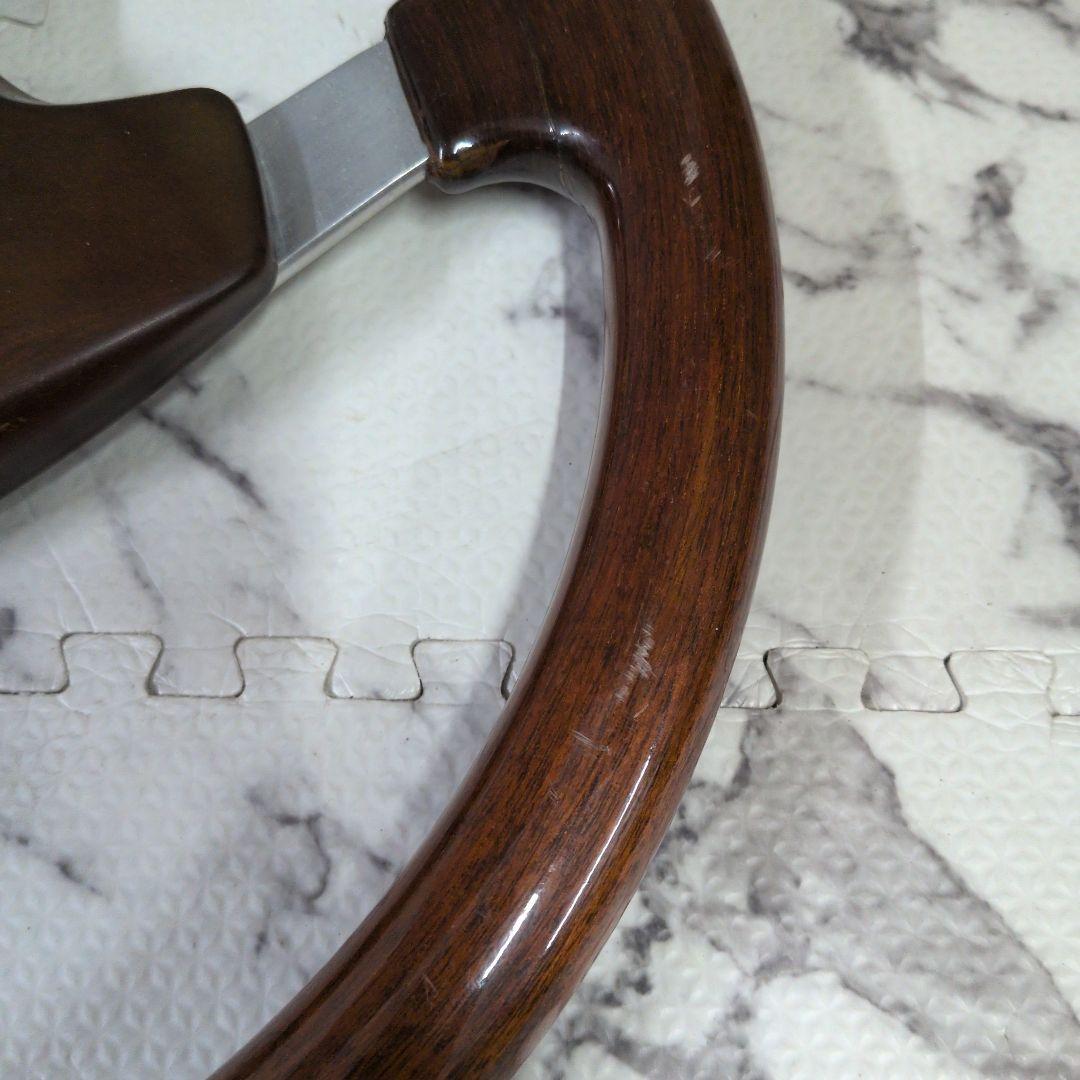 momo ウッドステアリング　当時物　MOMO