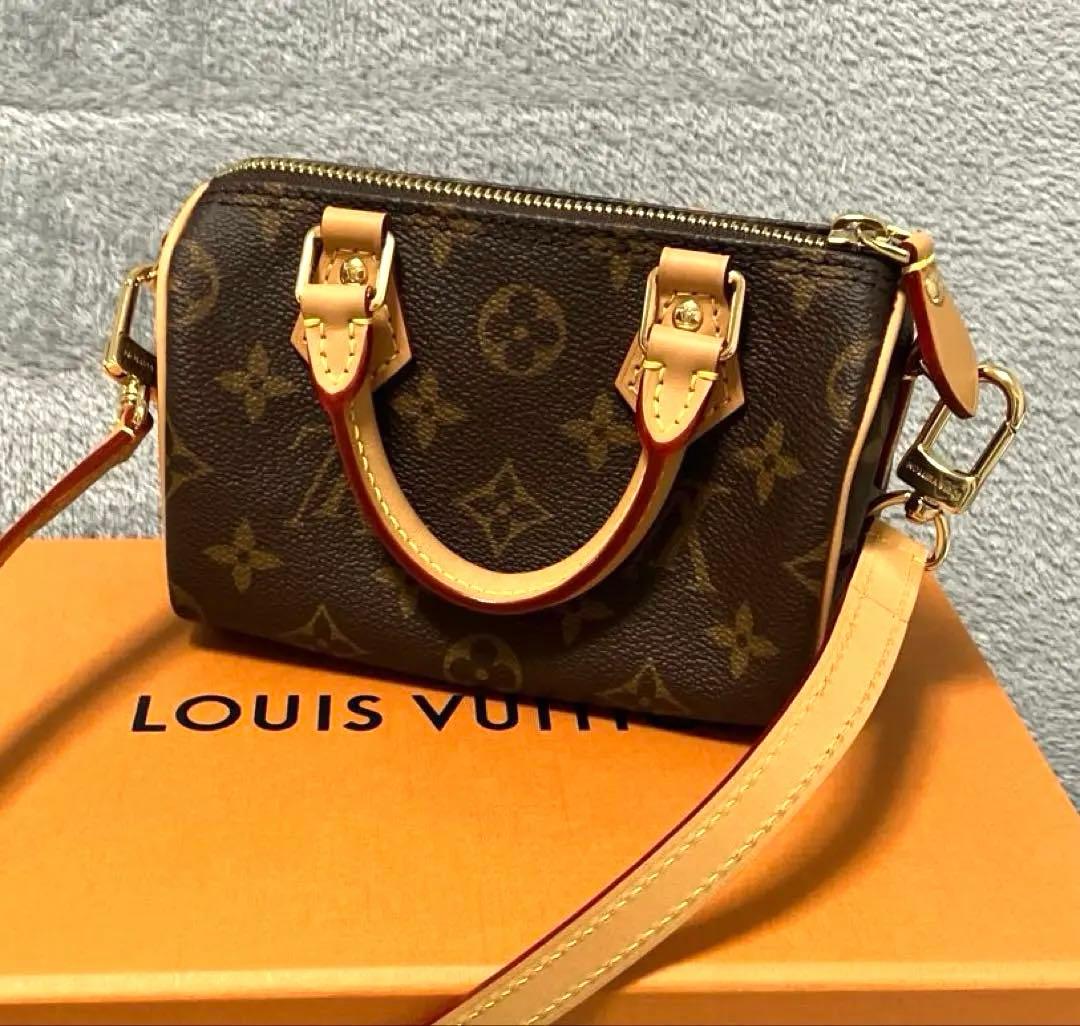 美品　ルイヴィトン ナノスピーディ