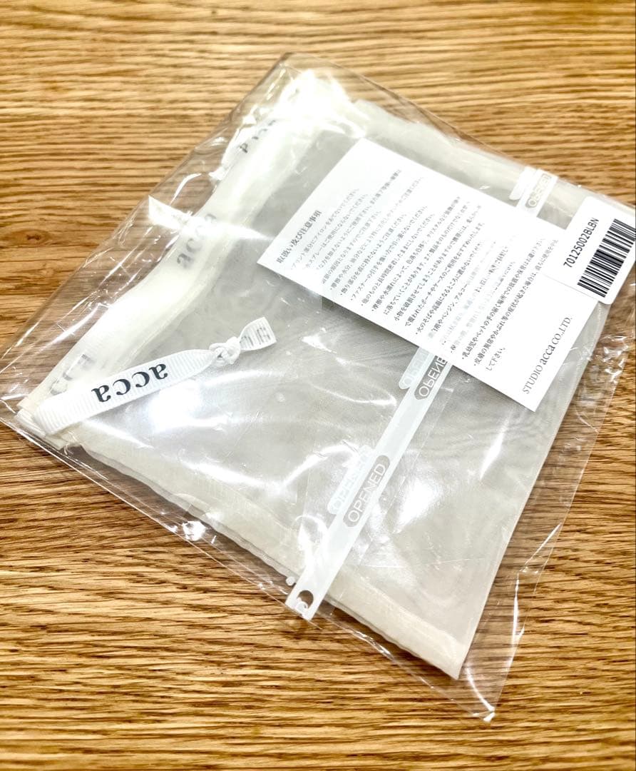 【最終値下げ】acca ヘアクリップ ダブルフェイスクリップ Aサイズ