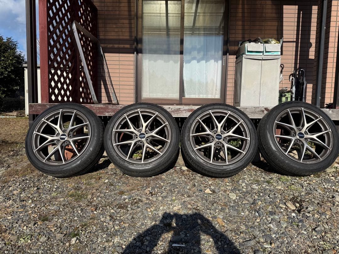 20インチ ホイールセット 245/45ZR20 RAYS