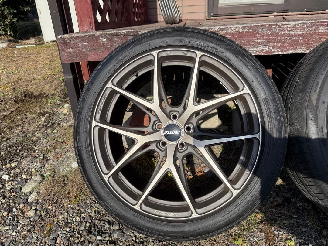 20インチ ホイールセット 245/45ZR20 RAYS