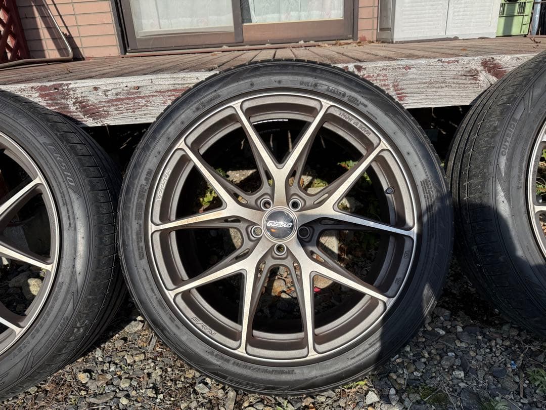 20インチ ホイールセット 245/45ZR20 RAYS