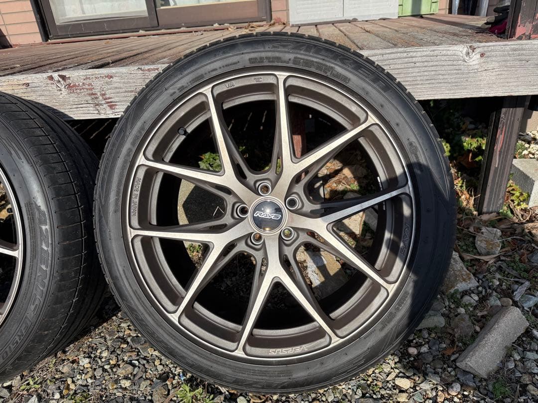 20インチ ホイールセット 245/45ZR20 RAYS