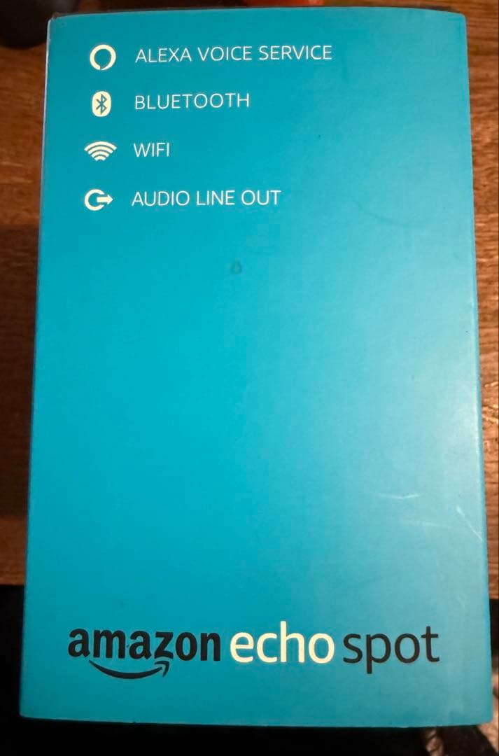 新品未開封　echo spot スクリーン スピーカー　amazon