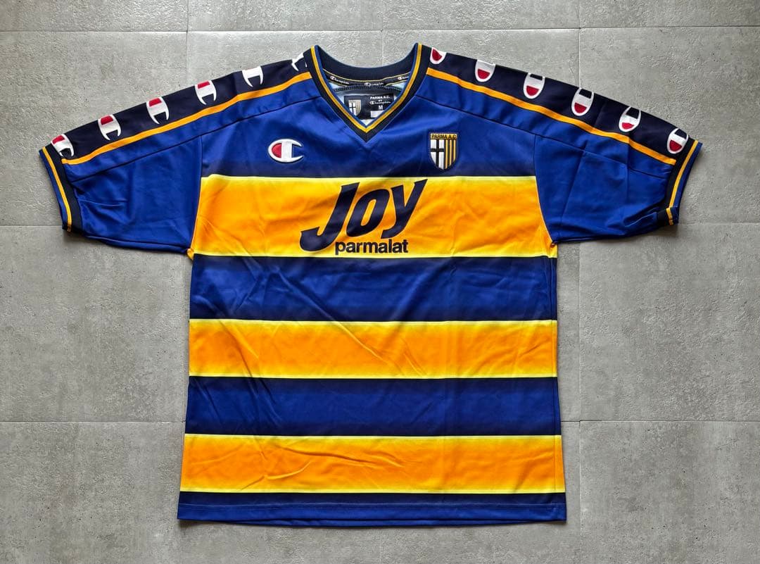 レア　01-02 中田英寿　パルマ　チャンピオン　ホームユニフォーム　10番