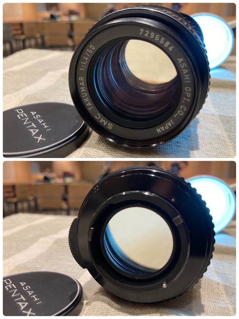 完動品＊美品＊pentax spf&名玉smc f1.4★作例多数！★初期保証