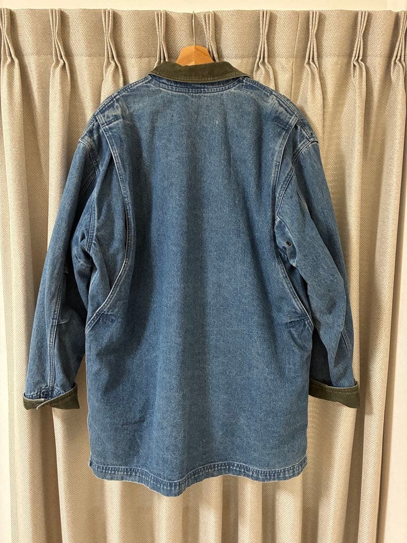 L.L.Bean デニムハンティングジャケット　ライナー付き　カバーオール