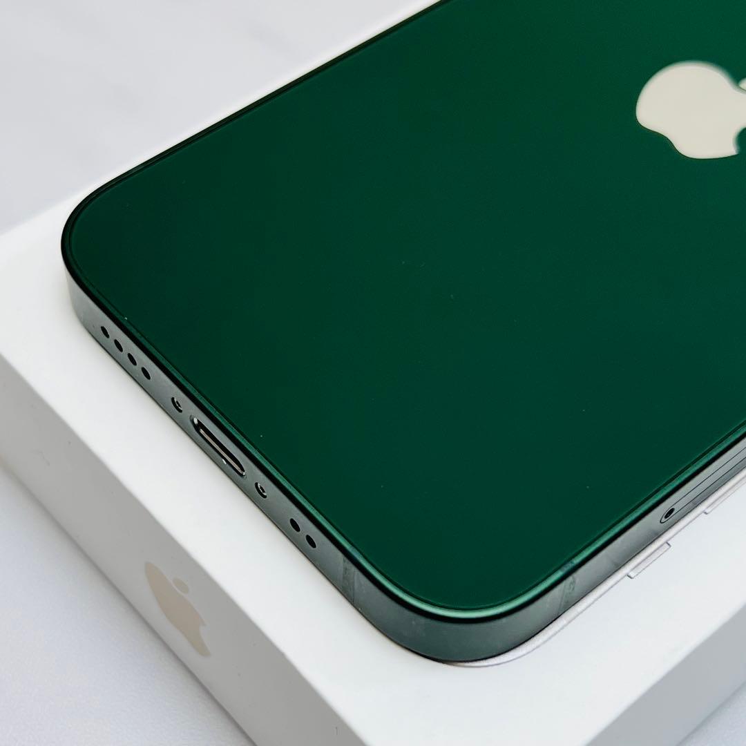 【良美品☆】iPhone13mini 本体 Green 128GB SIMフリー