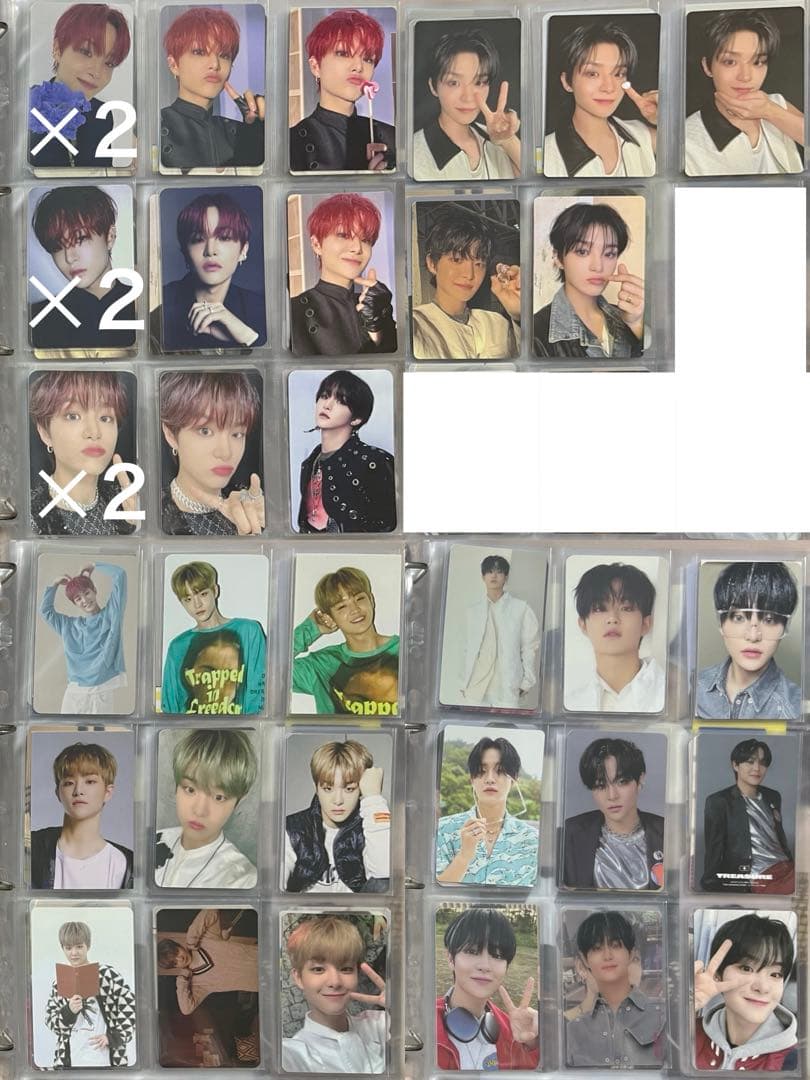 treasure ジフン トレカ 183枚 ポスカ 8枚 セット