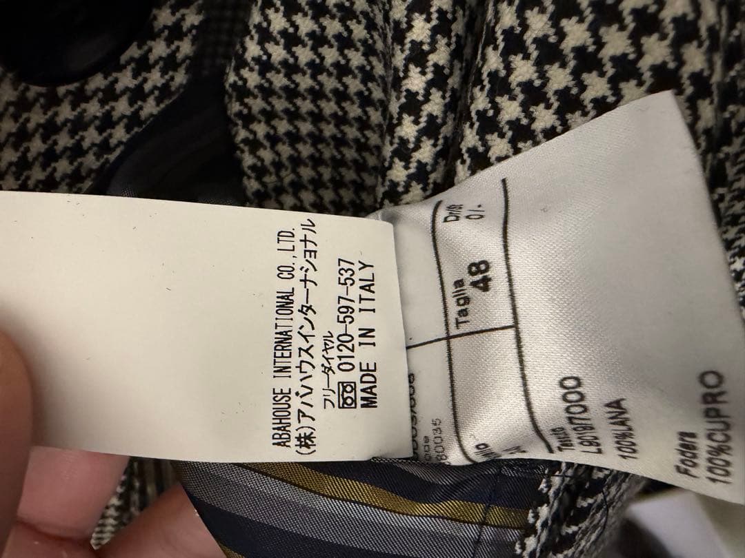 ジャケット・アウター Orbium HMrobe (size 48,Grey Houndstooth)