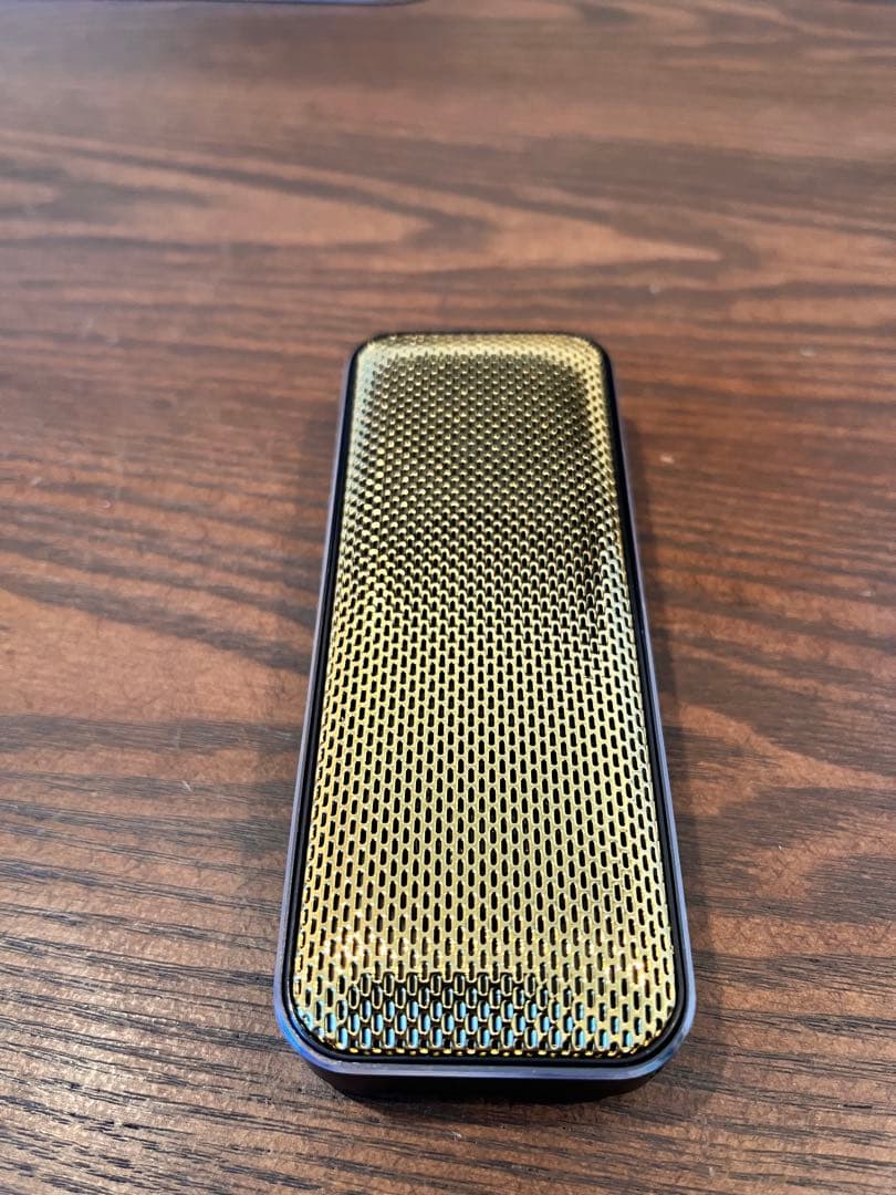 BULOVA ワイヤレススピーカー #TUNEofTIME ゴールド