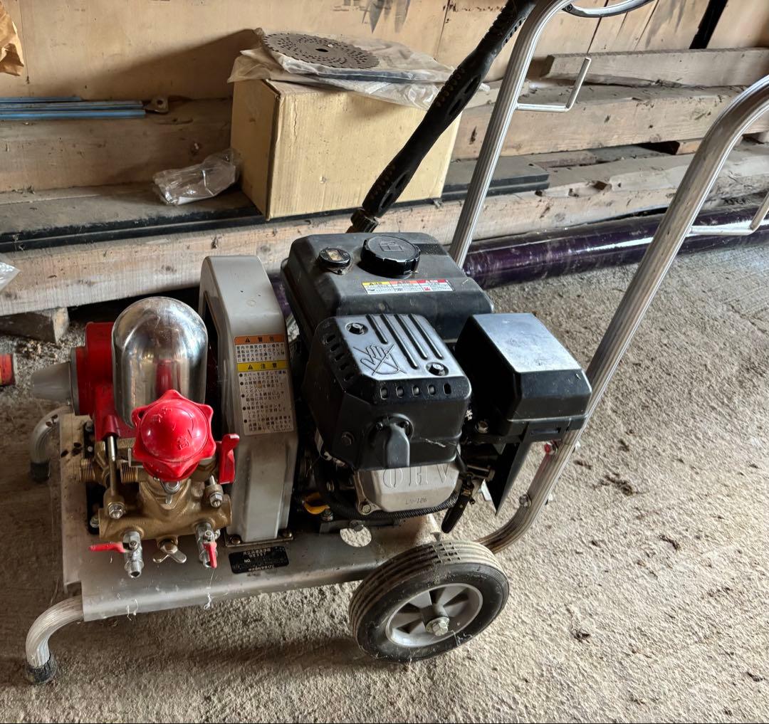 動作品　やまびこ　エンジンセット動噴 動力噴霧器 SPE357 KIORITZ