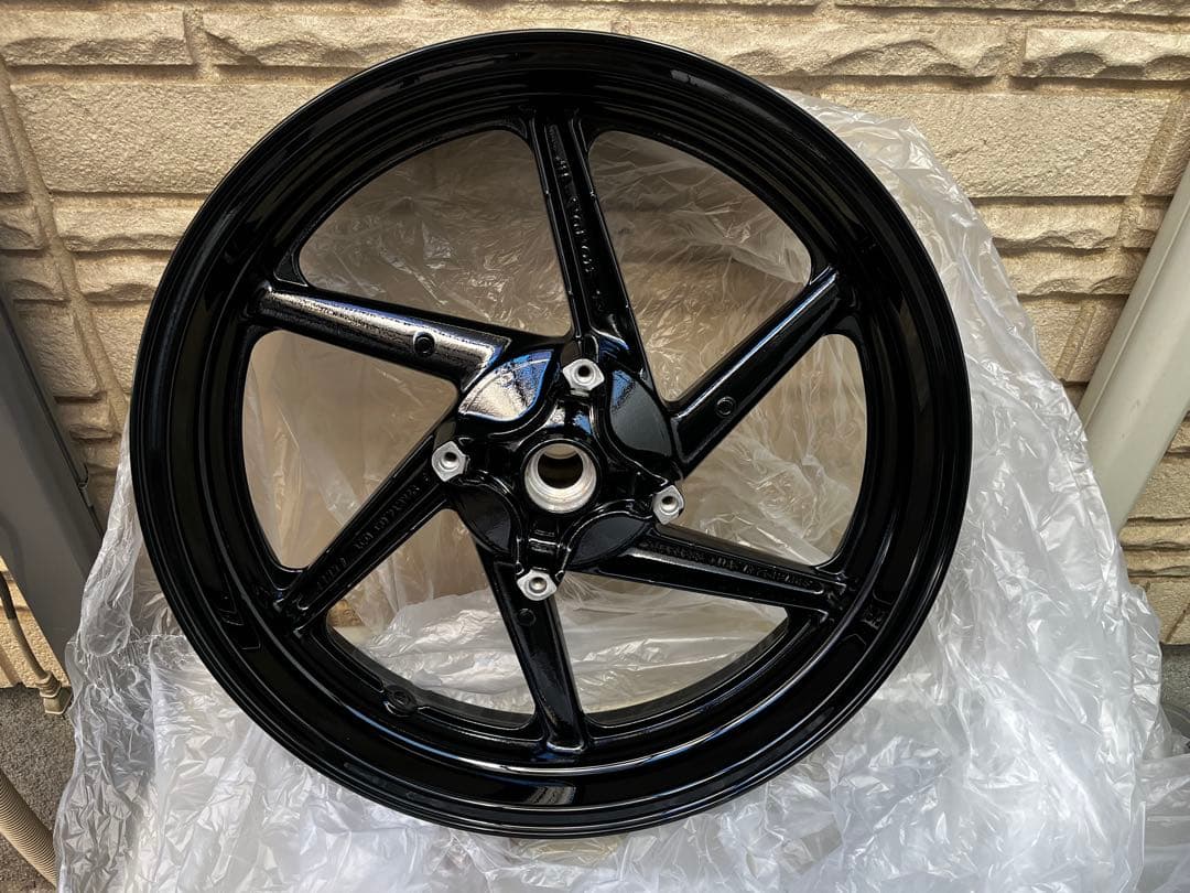 粉体焼付塗装後未使用　CBR250RR MC22 リアホイール