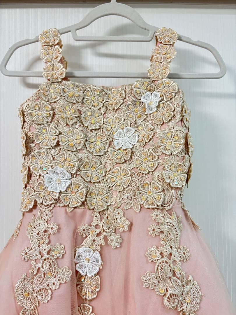 ベリージェネドレス 花柄装飾 140cm