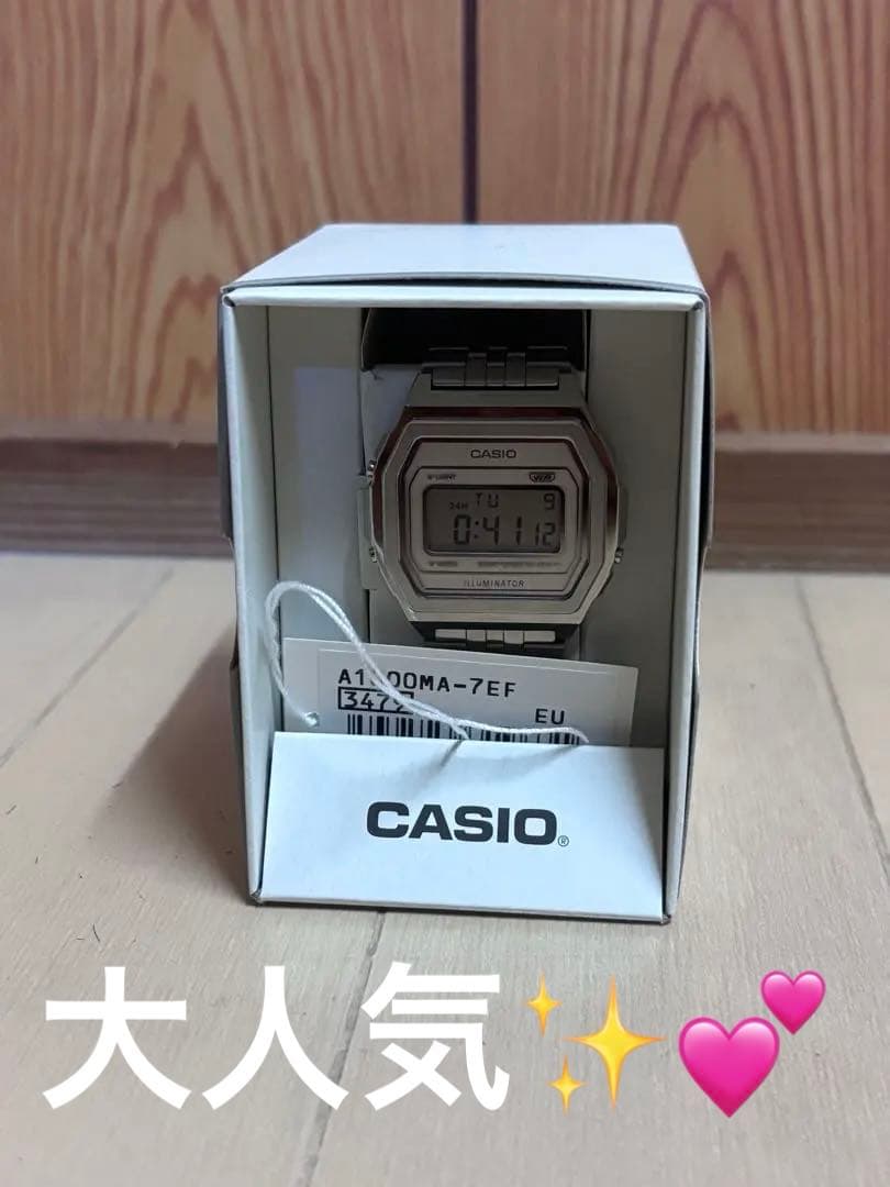 美品✨CASIO カシオ　A1000MA-7EF デジタル腕時計　チプカシ