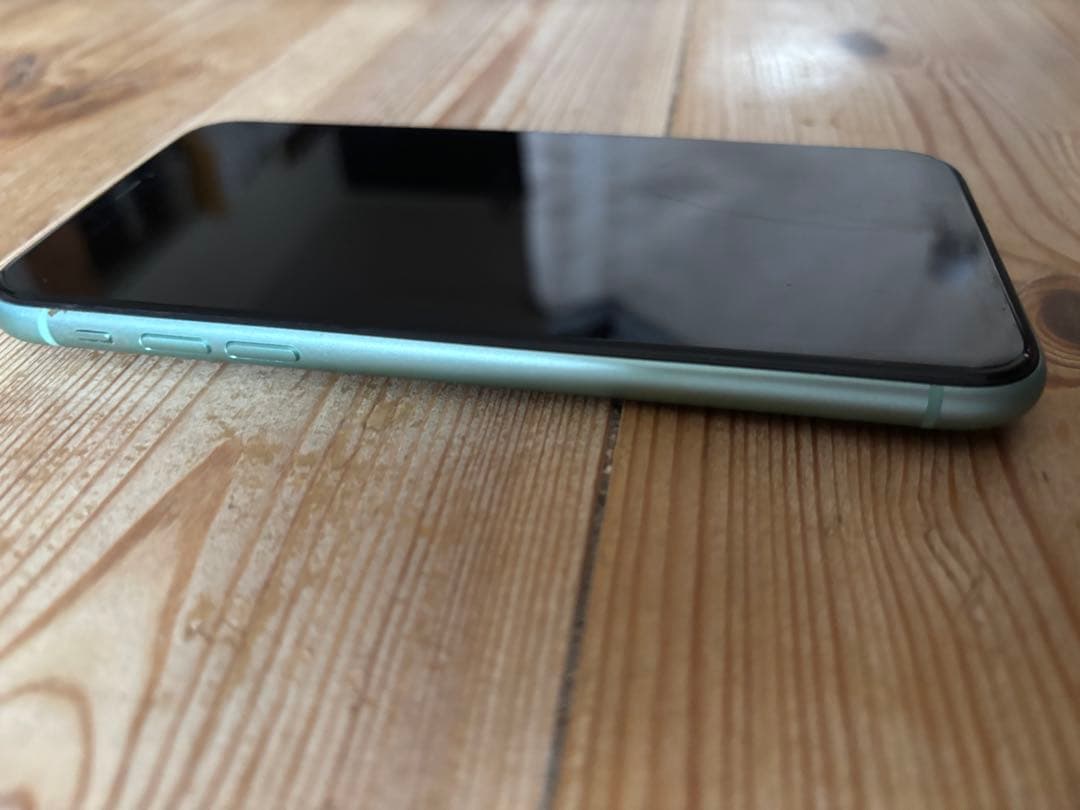 【中古品】 美品iPhone 11 ミントグリーン SIMフリー　128GB