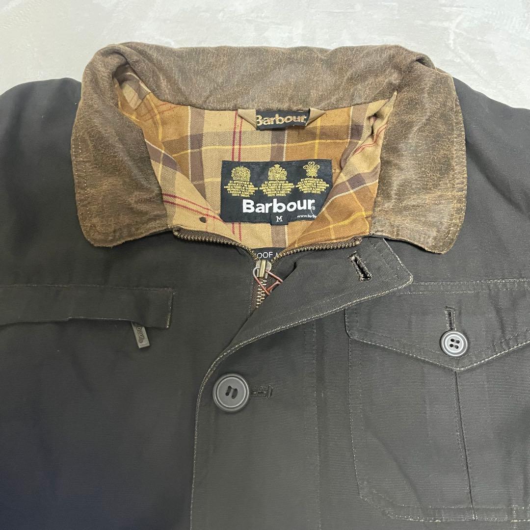 希少 90s バブアー barbour オイルドコットンジャケット 6ポケット
