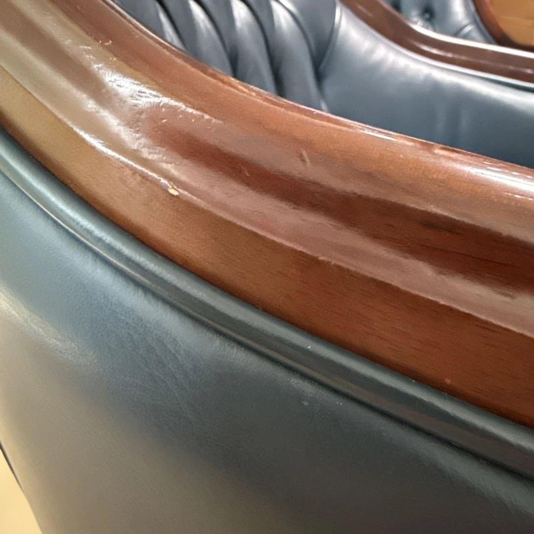 マルニ　ケントコートシリーズ　1脚　レザー1人掛けソファ③