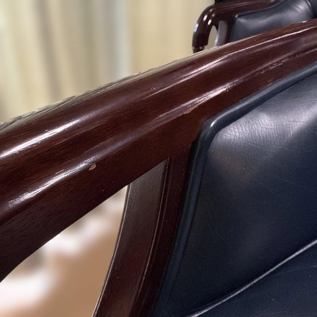 マルニ　ケントコートシリーズ　1脚　レザー1人掛けソファ③