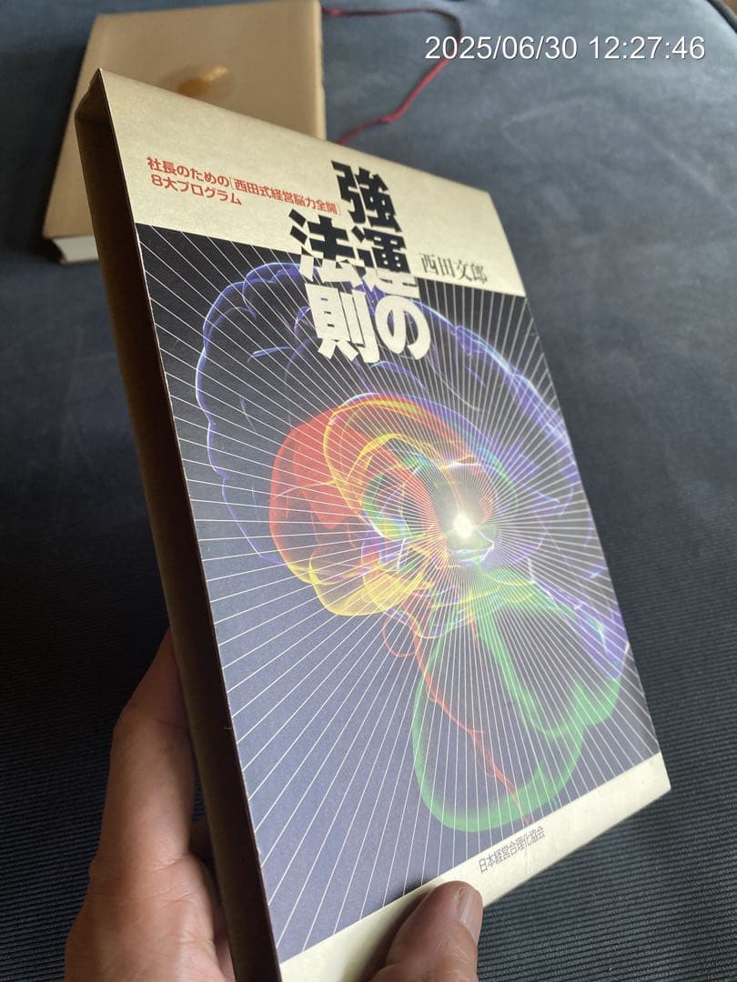 強運の法則 西田文郎　初版　革装丁