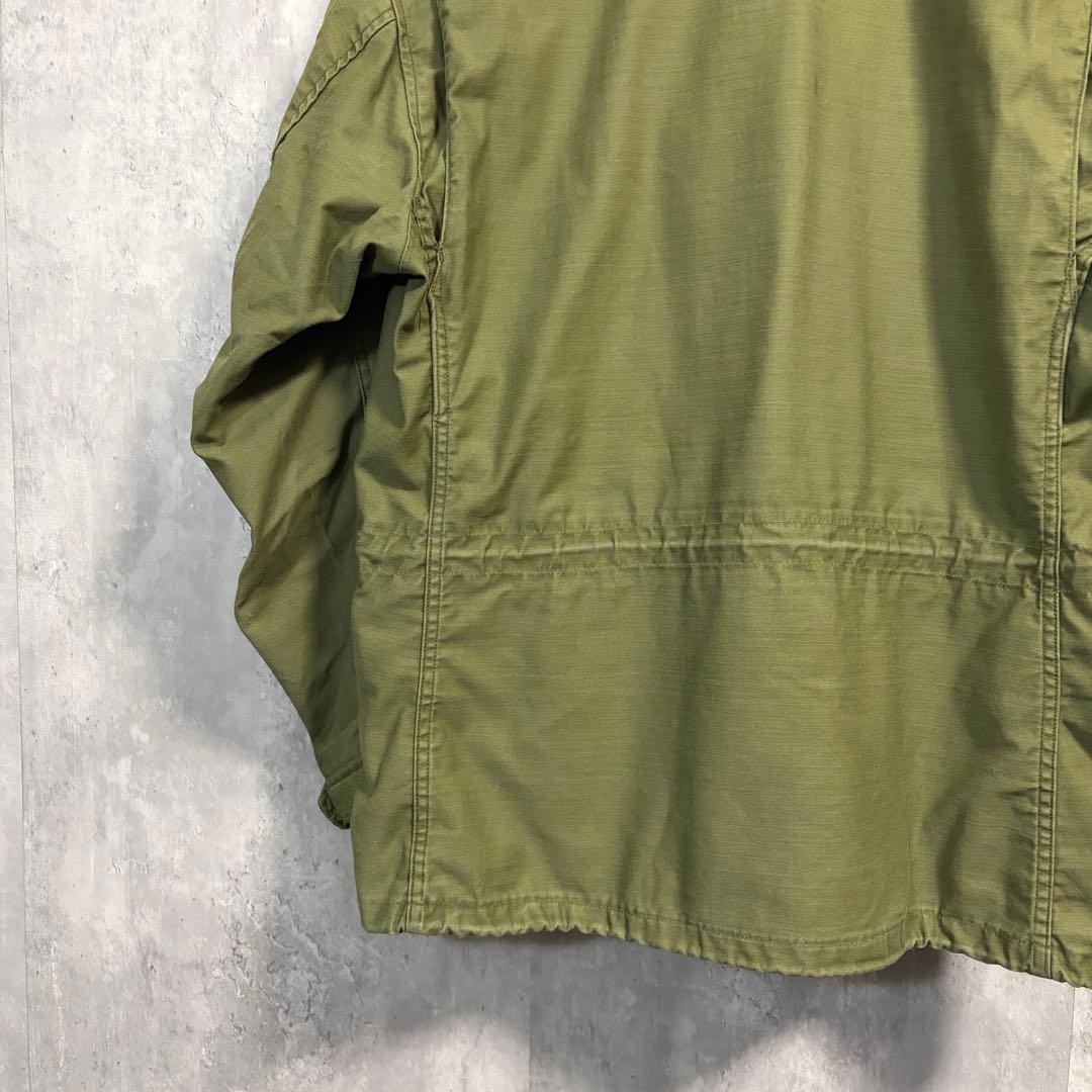 りゅうちゃん様希少67年製米軍実物M-65 2nd アルミジップ S-Mアルファ