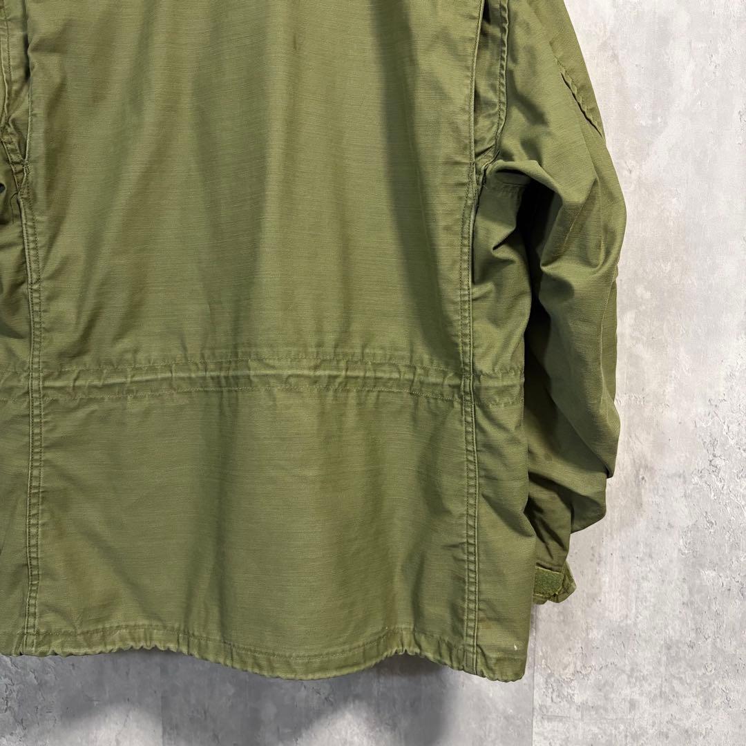 りゅうちゃん様希少67年製米軍実物M-65 2nd アルミジップ S-Mアルファ