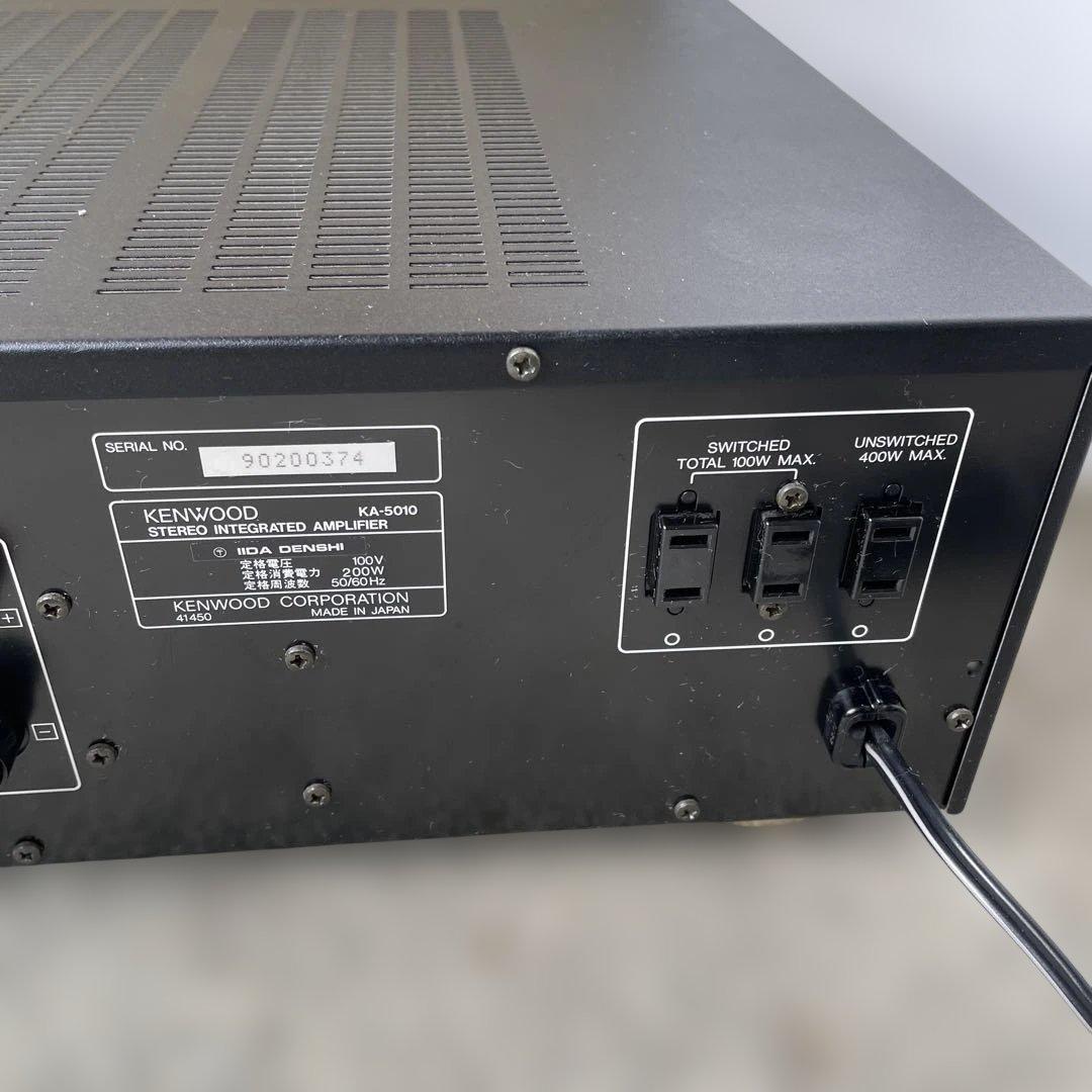 KENWOOD KA-5010 プリメインアンプ 動作品です。