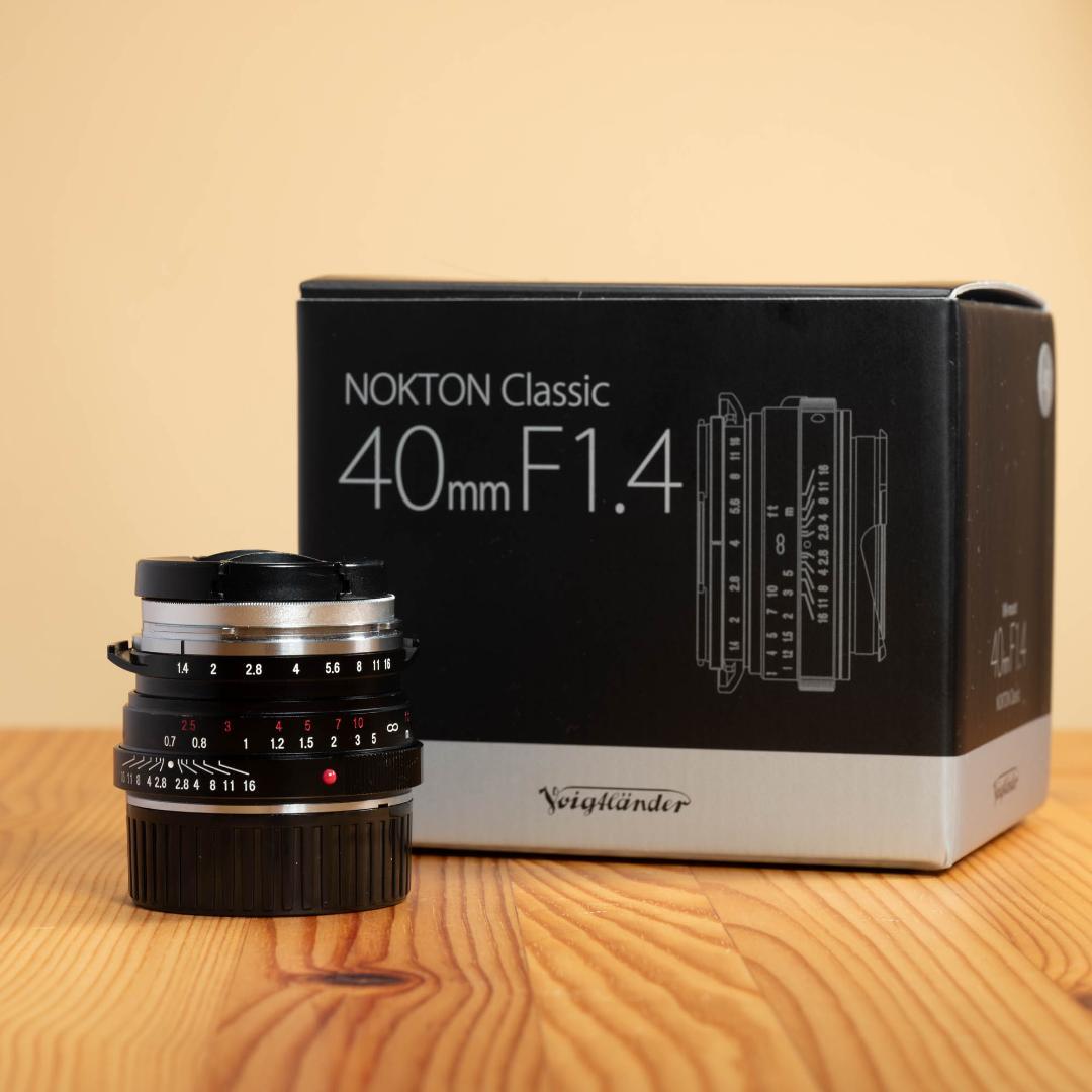 レンズ(単焦点) Voigtlander NOKTON Classic 40mm F1.4 SC
