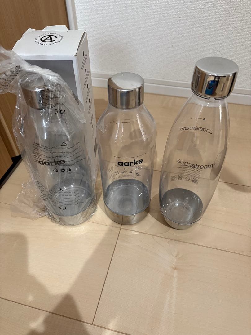 Aarke 炭酸水メーカー マットブラック　カーボネーター　AA01