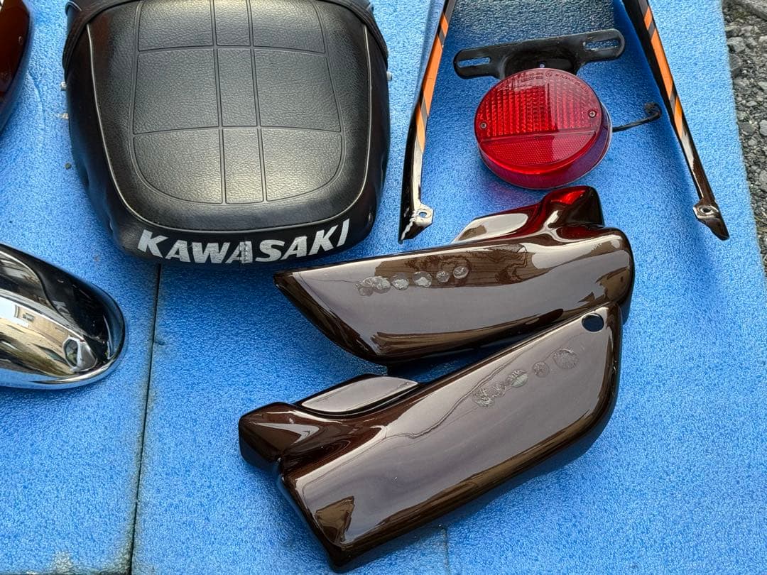 KAWASAKI ゼファー400 Z2仕様　外装セット　火の玉