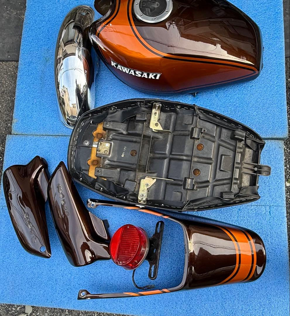 KAWASAKI ゼファー400 Z2仕様　外装セット　火の玉