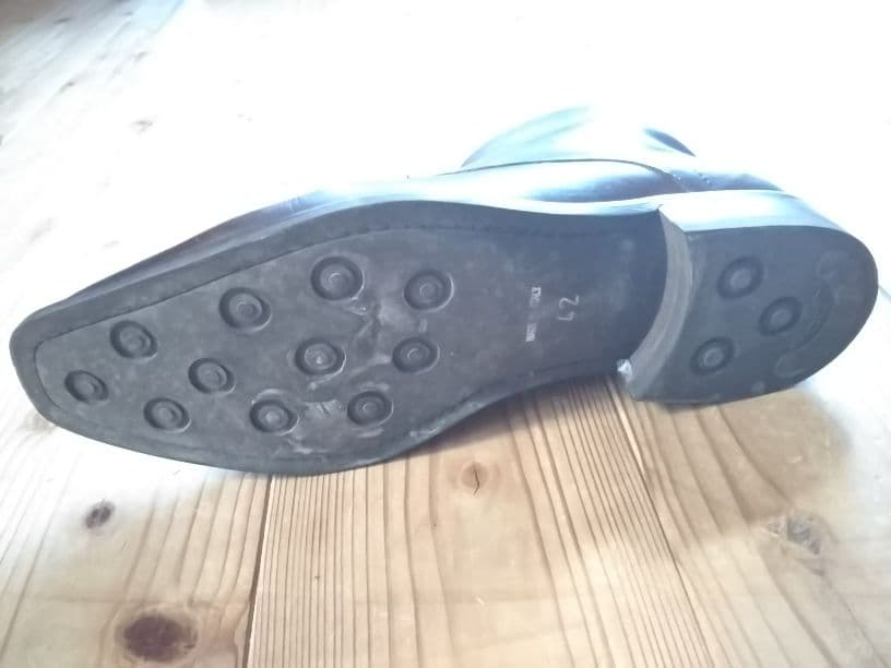 バーニーズニューヨーク チャッカブーツ ダークブラウン サイズ26センチ