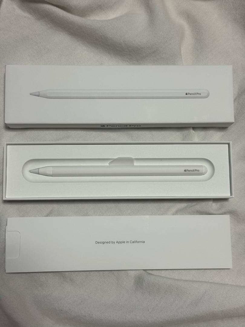 【新品未使用・純正】Apple Pencil Pro ホワイト