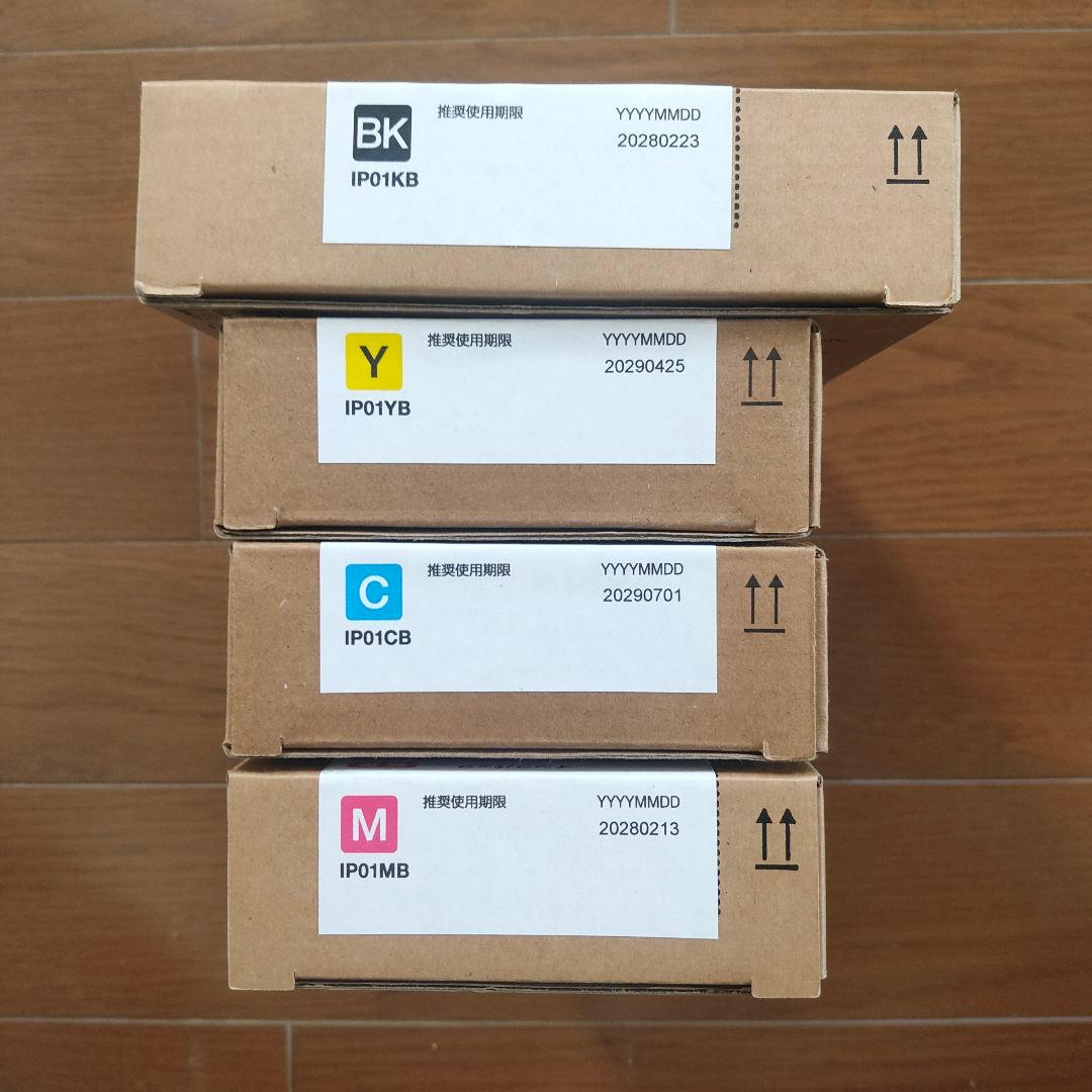 インクパック大容量4色セット(IP01シリーズ、Lサイズ)