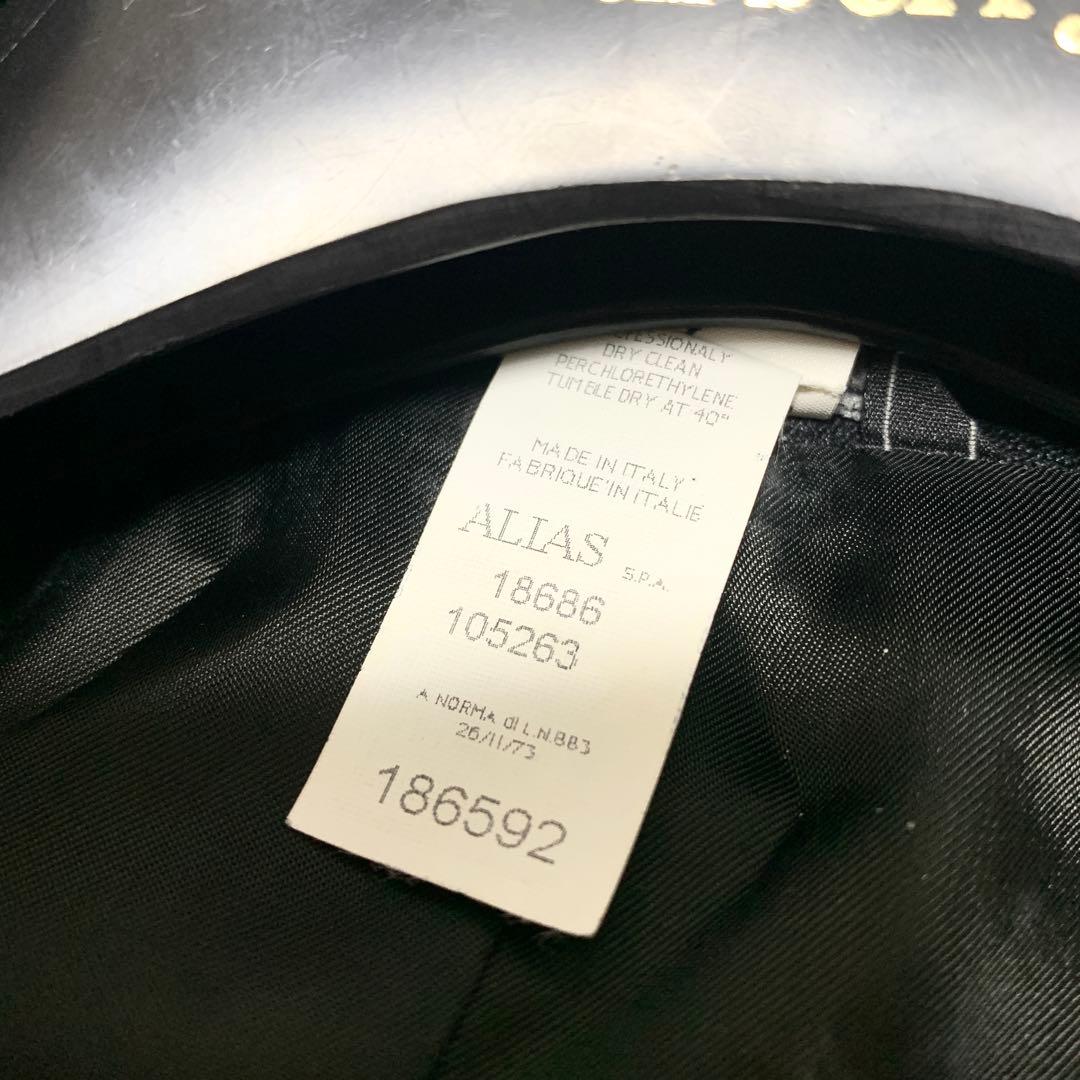 希少 ジャンニヴェルサーチ スーツ セットアップ メデューサ ブラック 黒 48